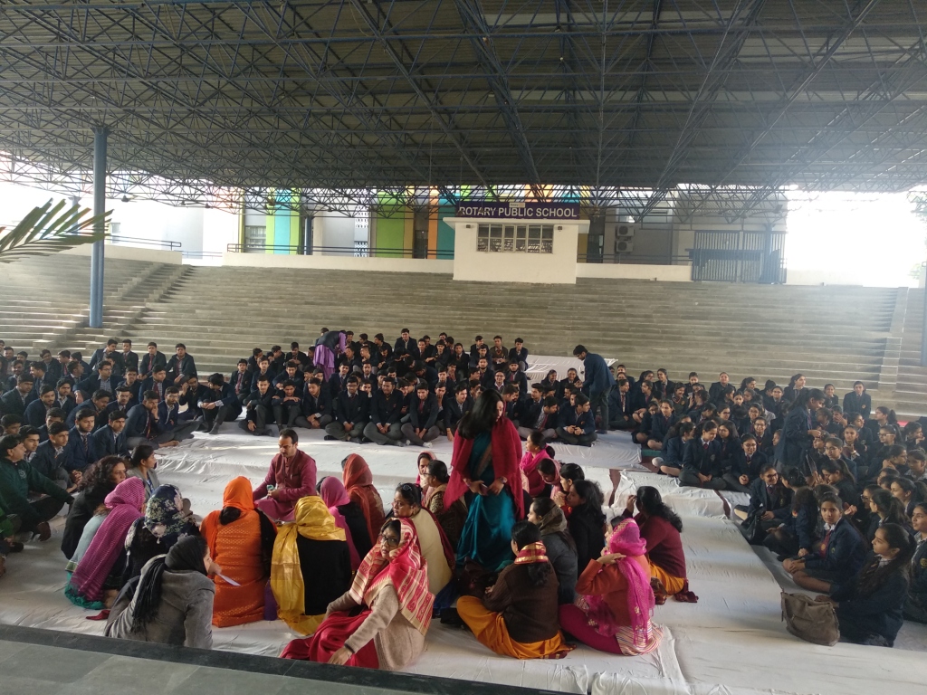 HAWAN CEREMONY FOR GOOD LUCK FOR CLASSES X & XII ON 17TH FEBRUARY 2019.