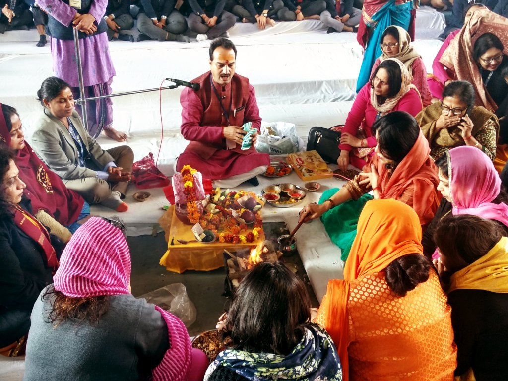 HAWAN CEREMONY FOR GOOD LUCK FOR CLASSES X & XII ON 17TH FEBRUARY 2019.