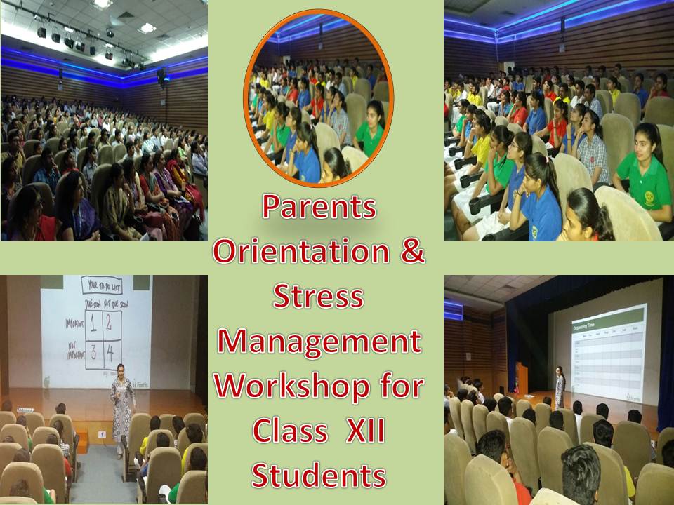 Parent Orientation & Stress Management Workshop