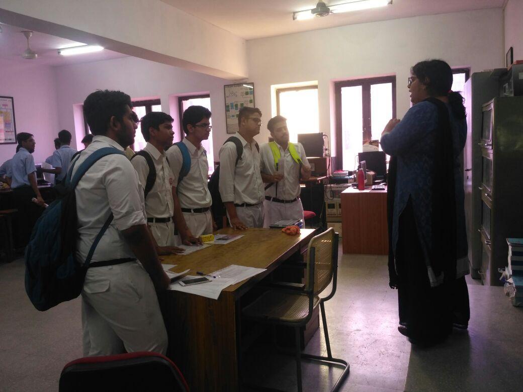 Students at Hands on Workshop of Robotics At NCU (Gurugram)